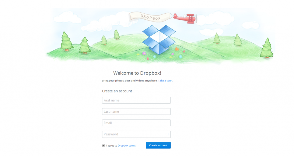 Jak sdílet Dropbox?