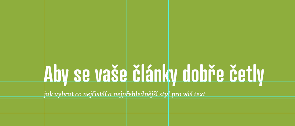 Typografie na webu aneb jak na správné nastavení písma a barev internetových stránek